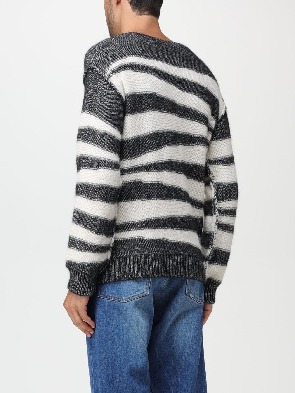 Giglio Maglione A.P.C. in cotone e lana d'Alpaca con motivo a righe Qualità Garantita