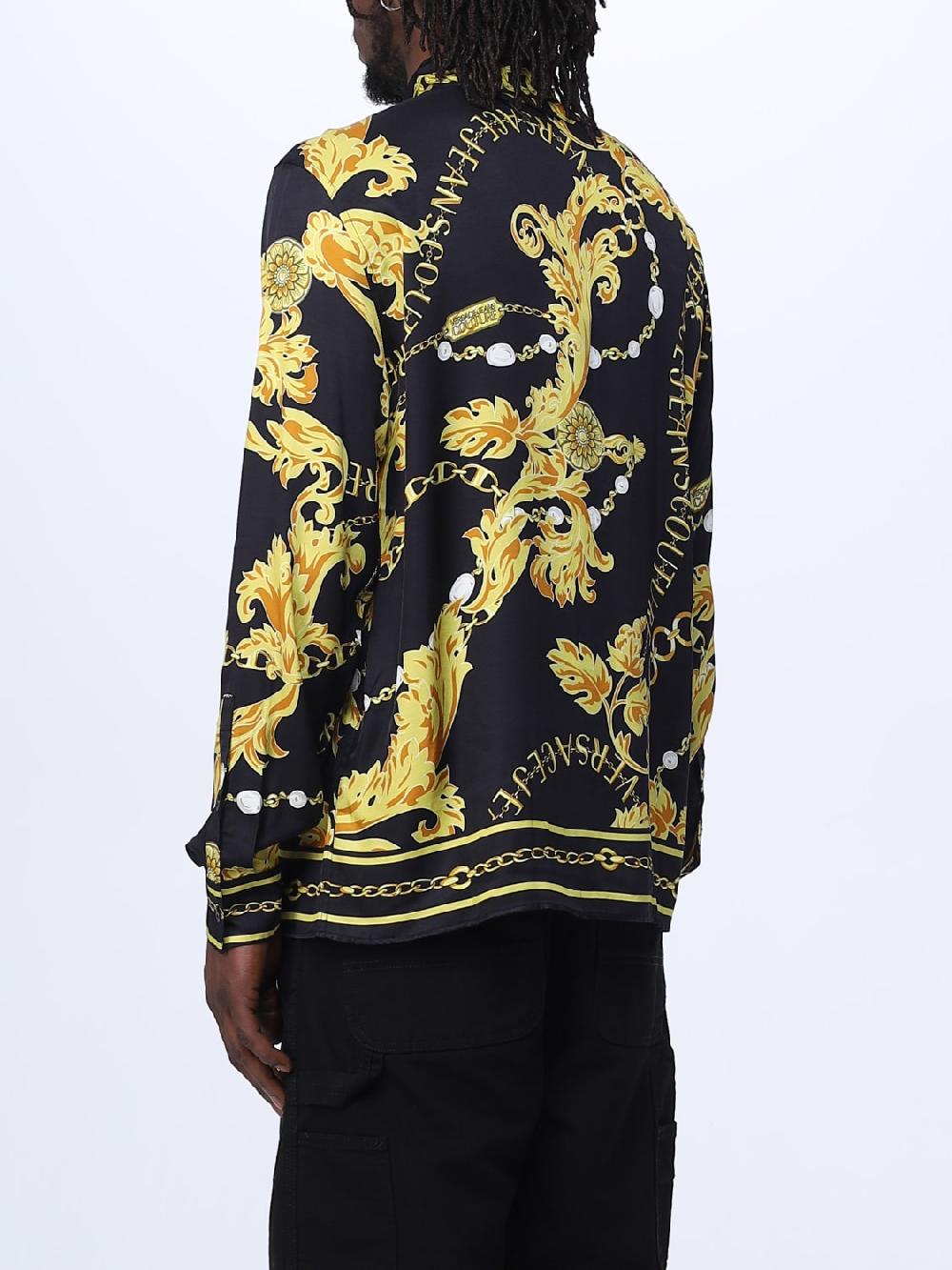 Giglio Camicia Versace Jeans Couture in viscosa Negozi Online