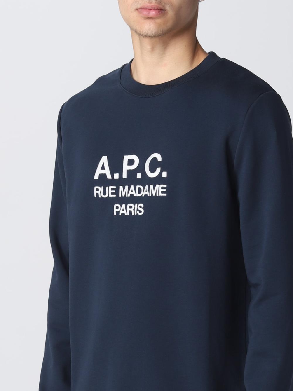 Giglio Felpa A.P.C. in cotone Convenienza