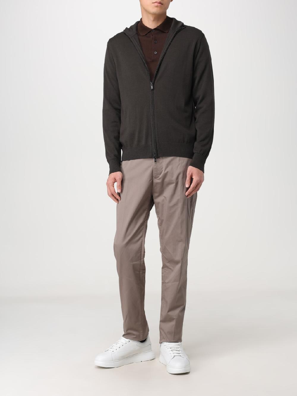 Giglio Pantalone Emporio Armani in cotone stretch Sconto