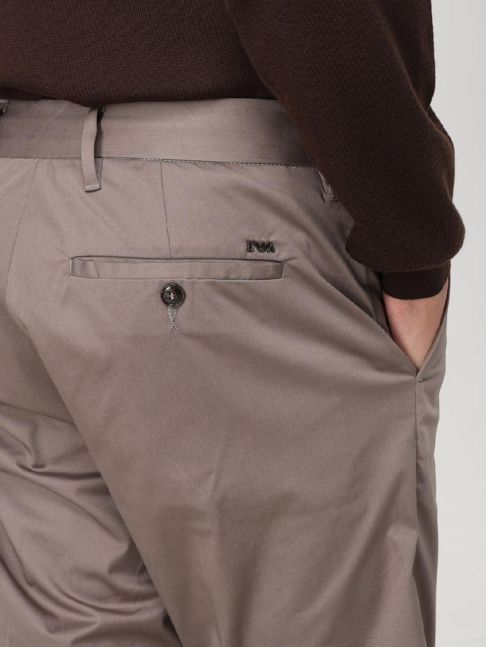 Giglio Pantalone Emporio Armani in cotone stretch Sconto