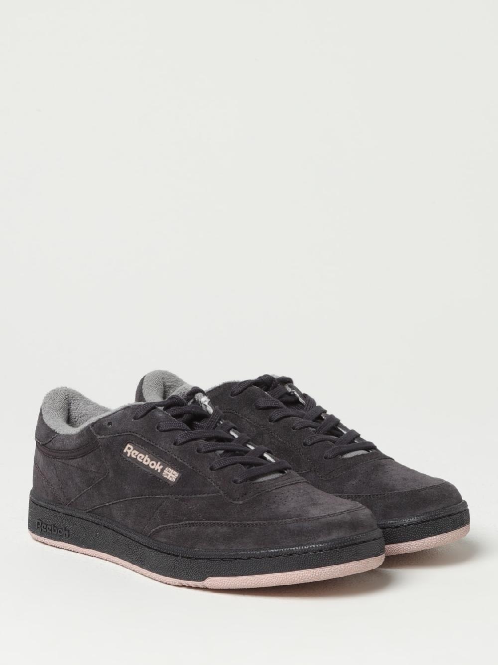 Giglio Sneakers Club C Reebok in camoscio In Vendita