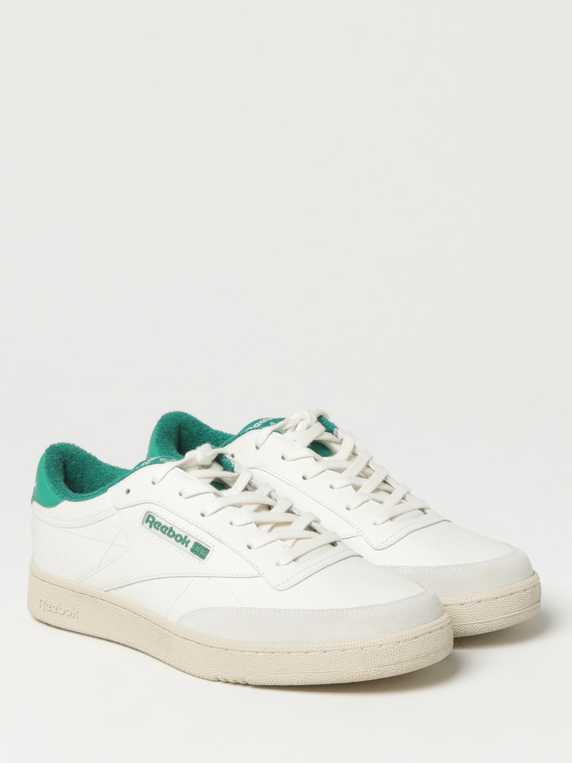 Giglio Sneakers Club C Reebok in pelle lavorata Offerte
