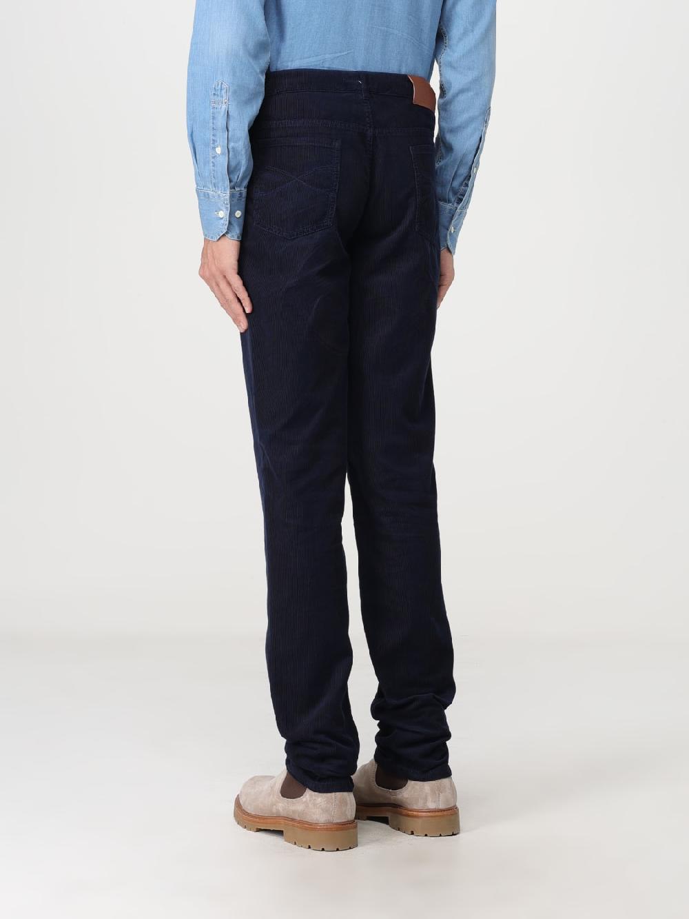 Giglio Pantalone Brunello Cucinelli in velluto a costine Nuova