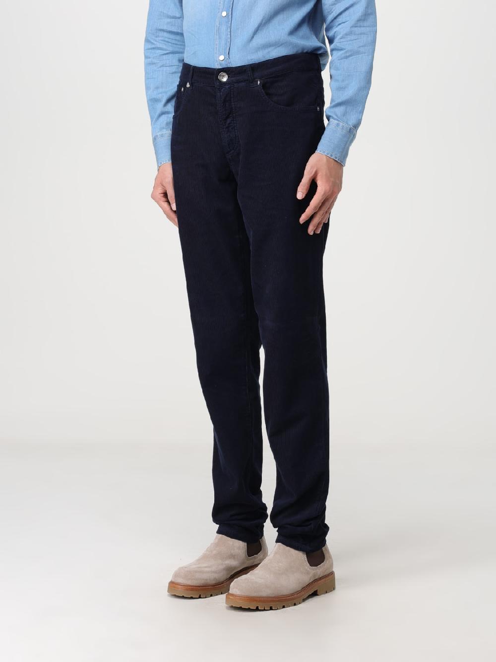 Giglio Pantalone Brunello Cucinelli in velluto a costine Nuova