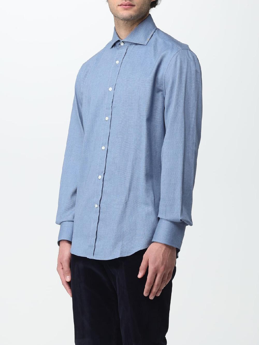 Giglio Camicia Brunello Cucinelli in cotone Offerta speciale