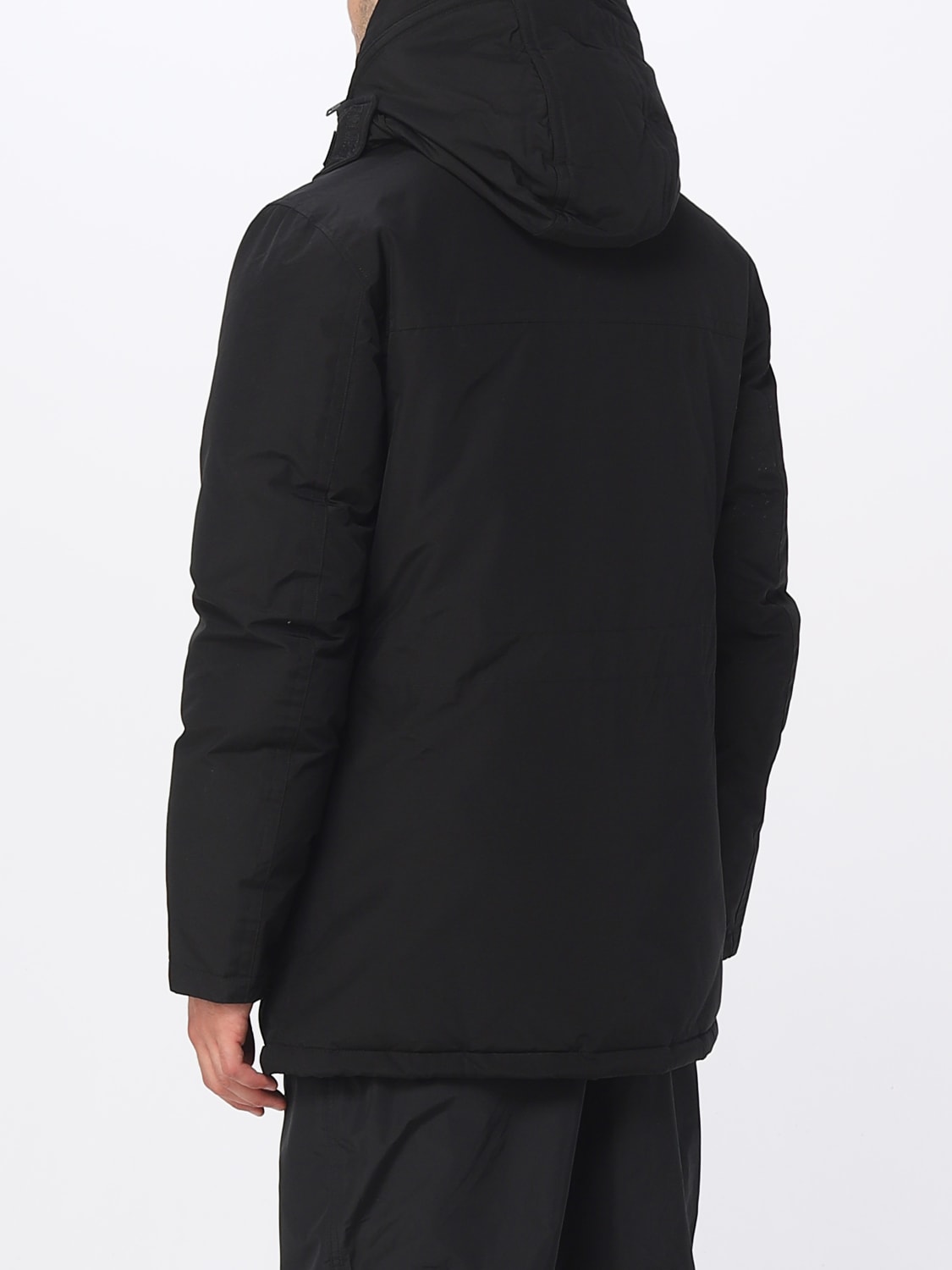 Giglio Giubbotto Woolrich in misto cotone Comprare a buon mercato