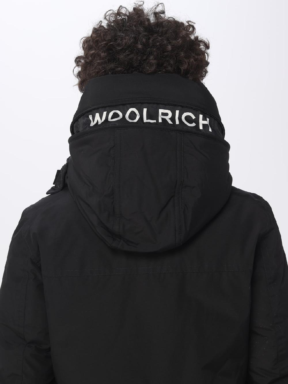 Giglio Giubbotto Woolrich in misto cotone Comprare a buon mercato