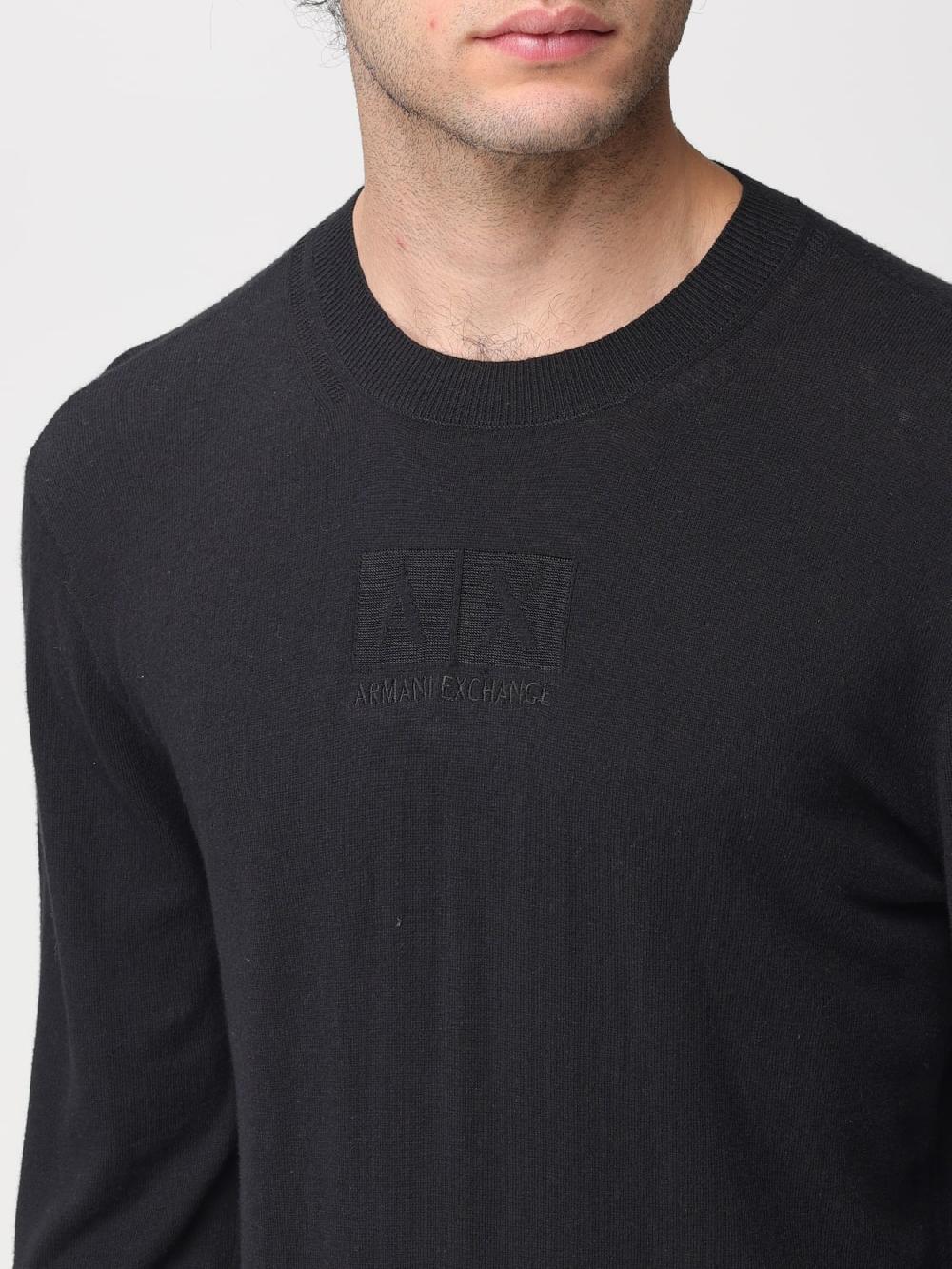 Giglio Maglia Armani Exchange in misto cotone Grandi sconti