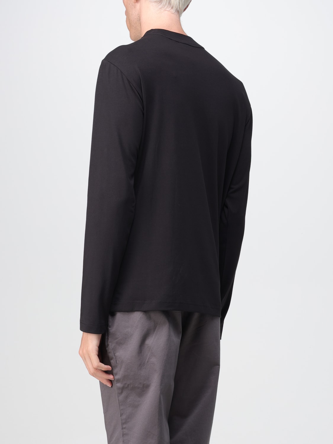 Giglio T-shirt Calvin Klein in cotone stretch con logo Sconti VIP