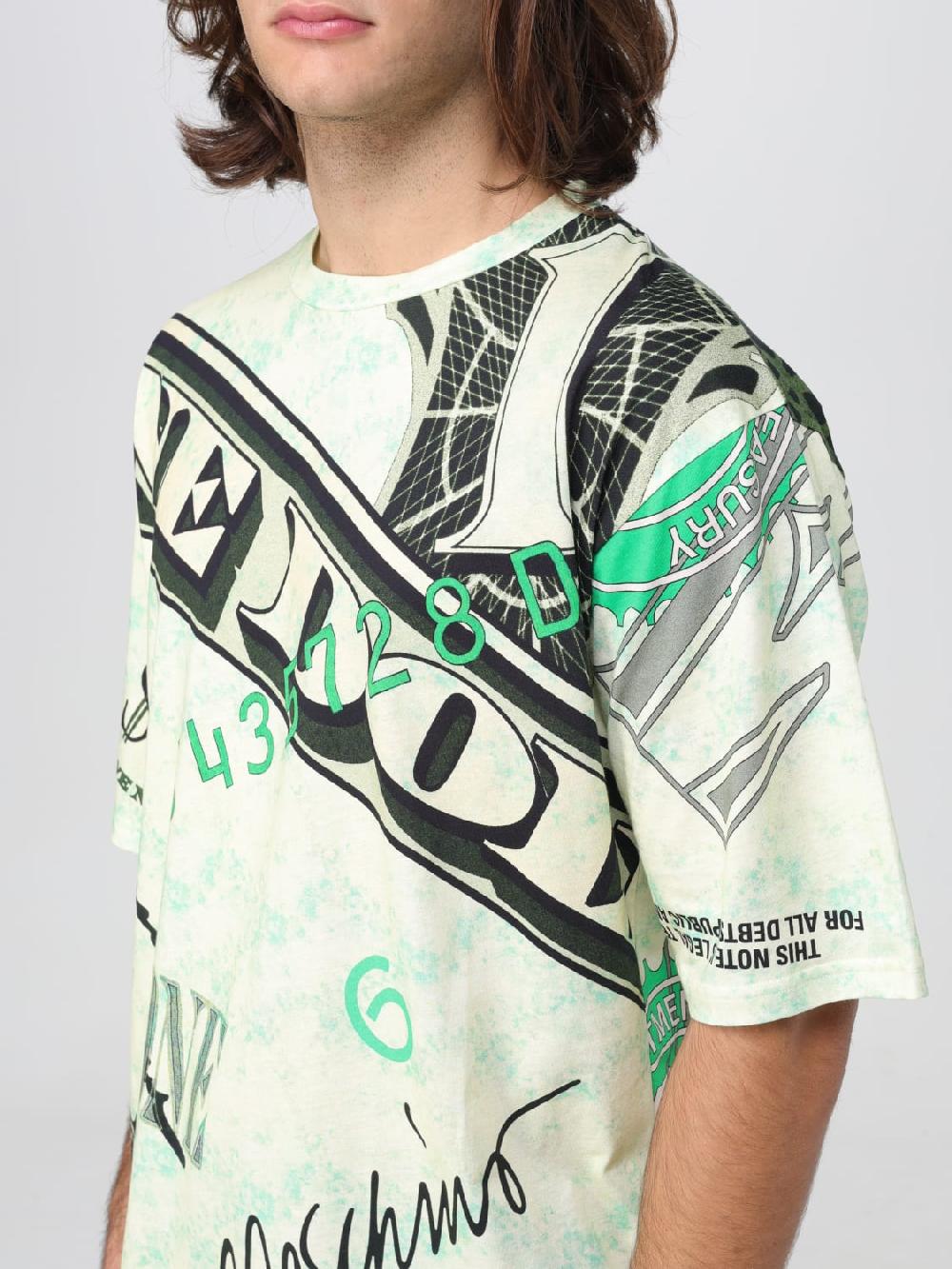 Giglio T-shirt Moschino Couture in cotone Super Saving Price