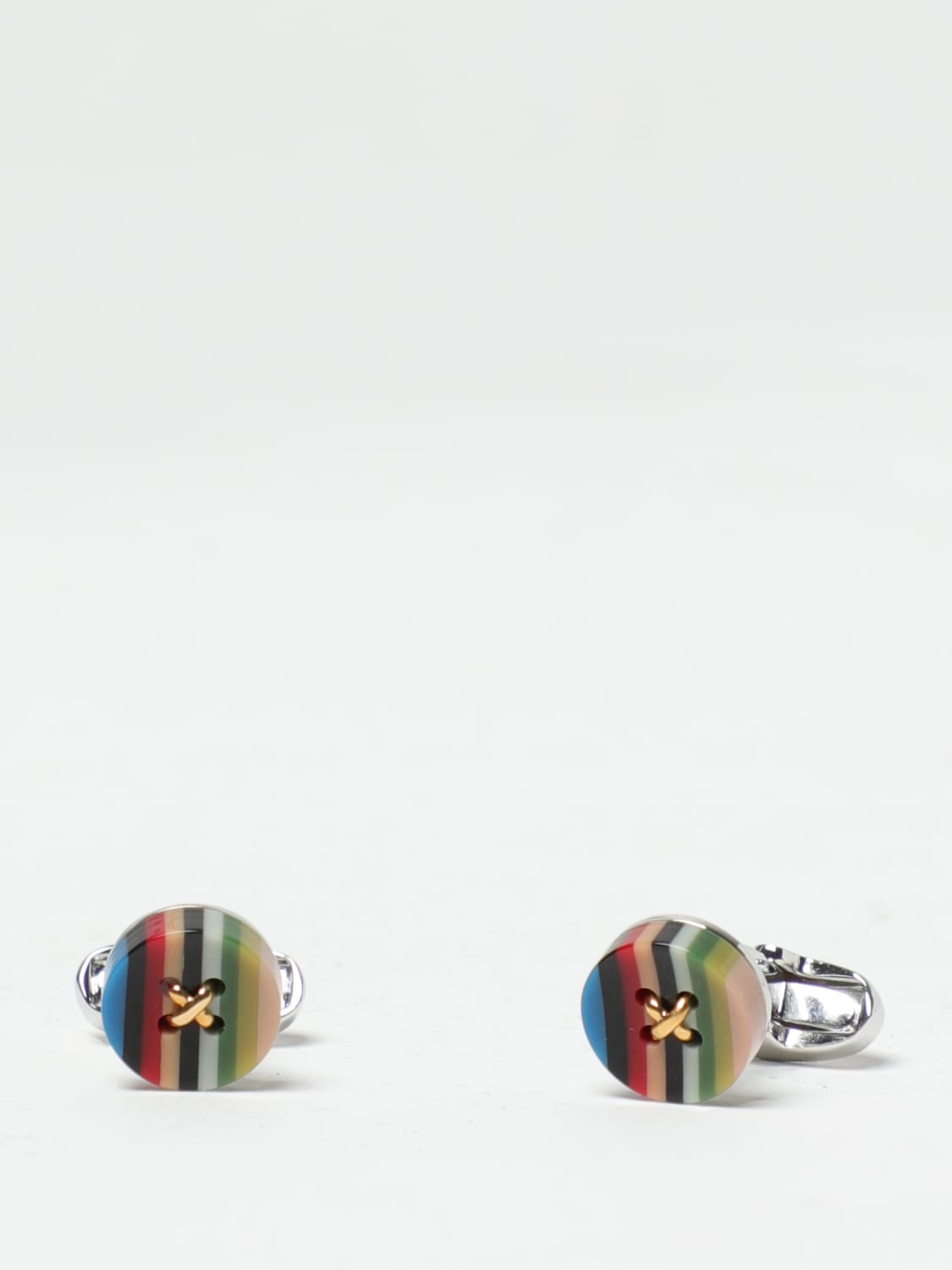 Giglio Gemelli Bottone Paul Smith in metallo e resina multicolor Ultimi due giorni