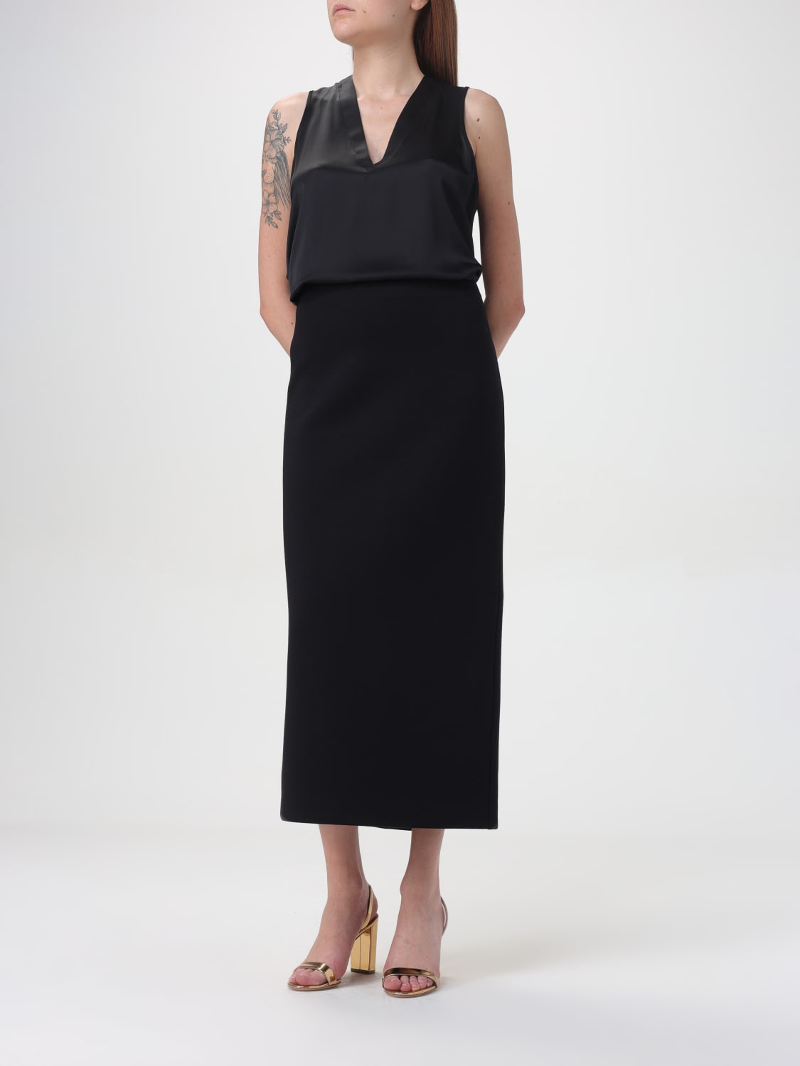 Giglio Gonna a tubo di viscosa 's Max Mara Fino al 50% di sconto