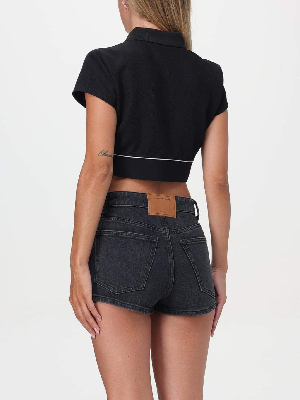 Giglio Polo Alexander Wang in misto viscosa 2025