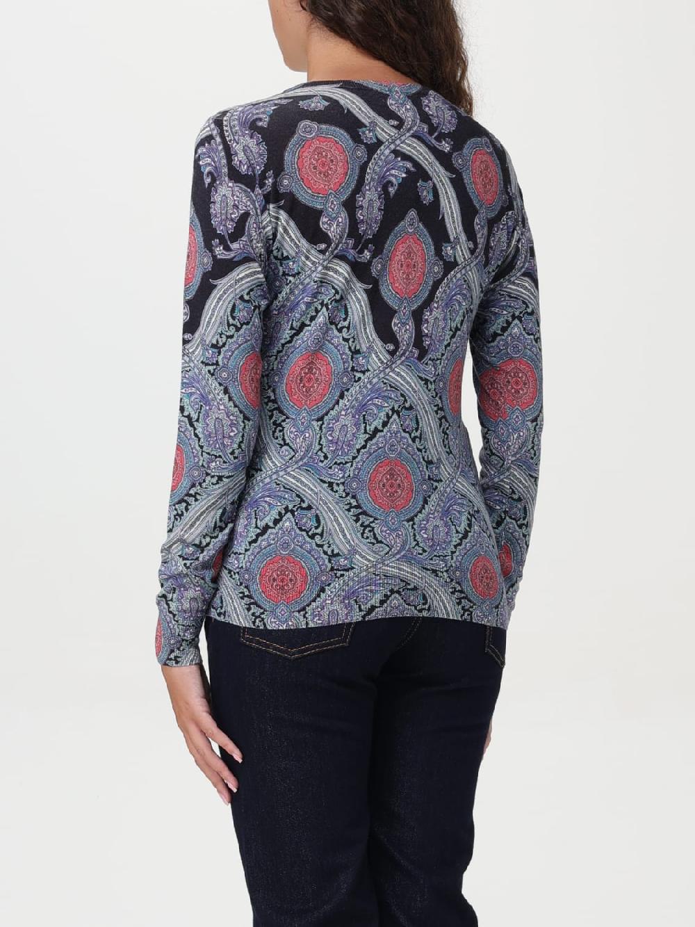 Giglio Maglia a girocollo Etro Paisley Economico