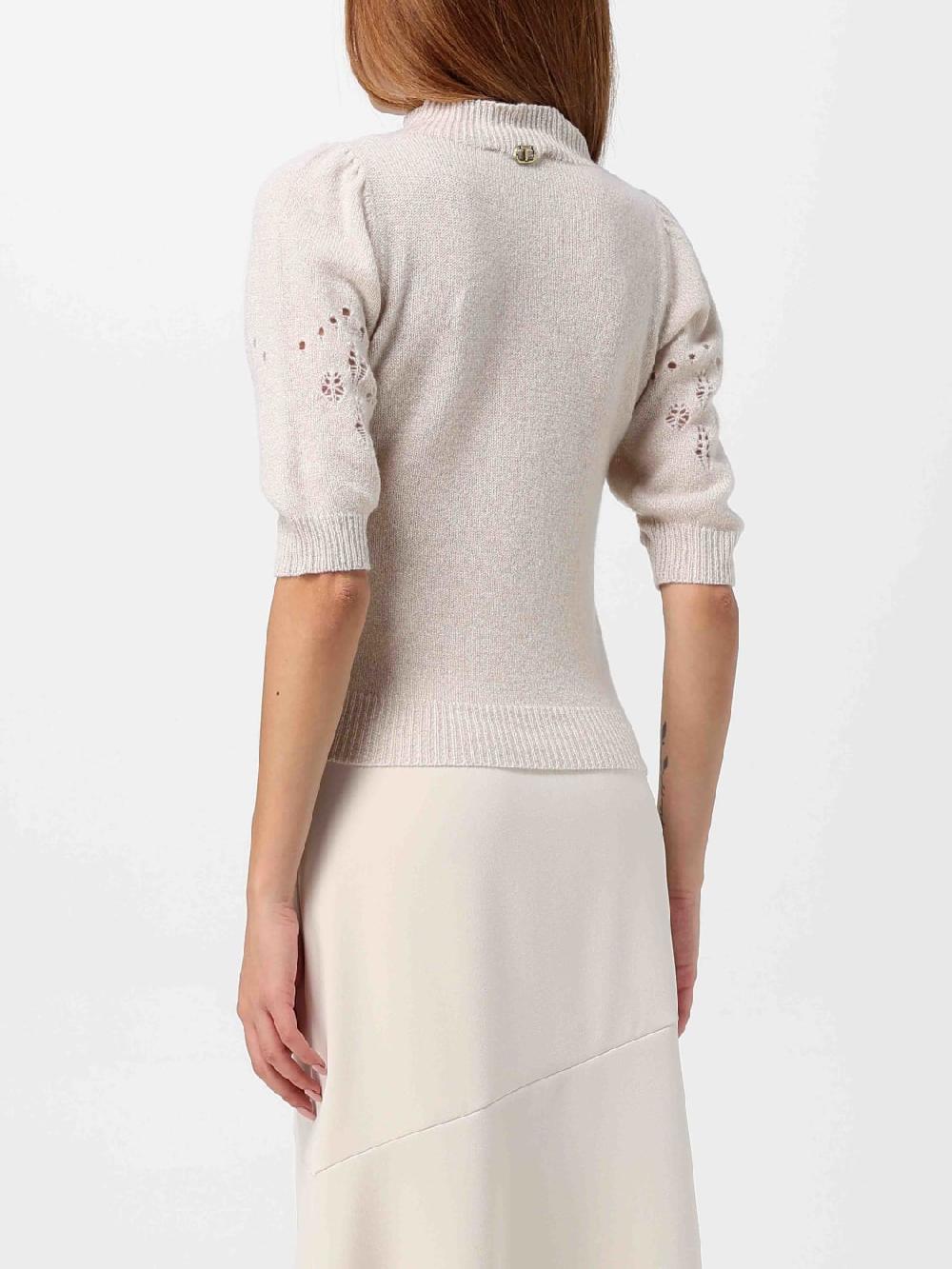 Giglio Maglia Twinset in miksto lana e cashmere Offerta Anniversario