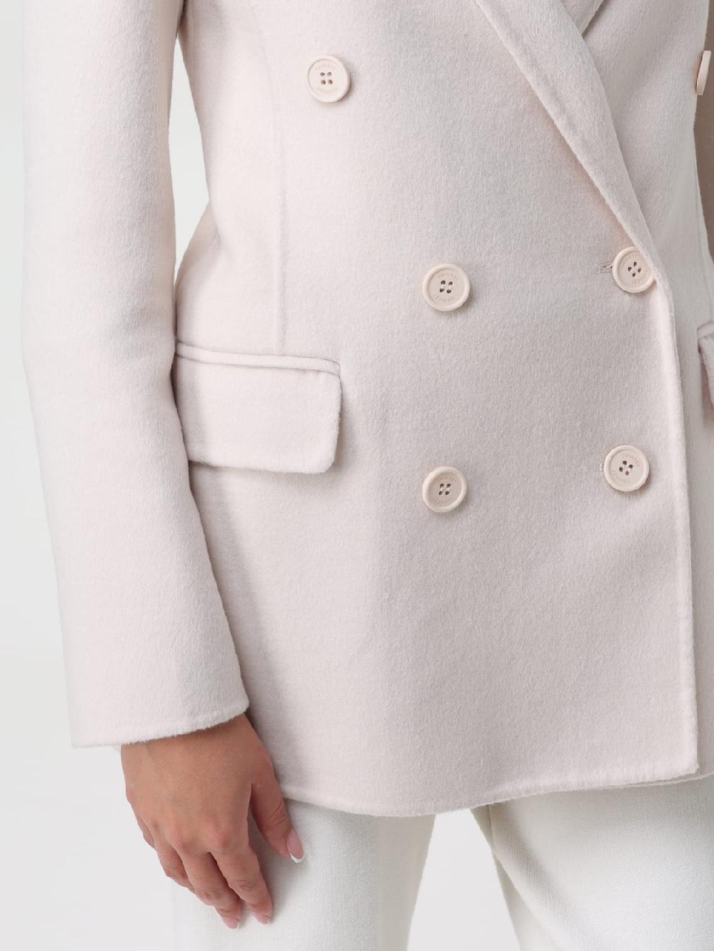 Giglio Blazer a doppiopetto Twinset in lana Ritorno libero