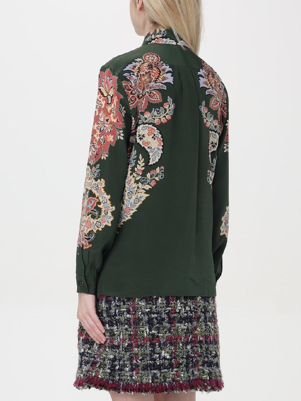 Giglio Camicia Paisley Etro di seta Fino al 65% di sconto
