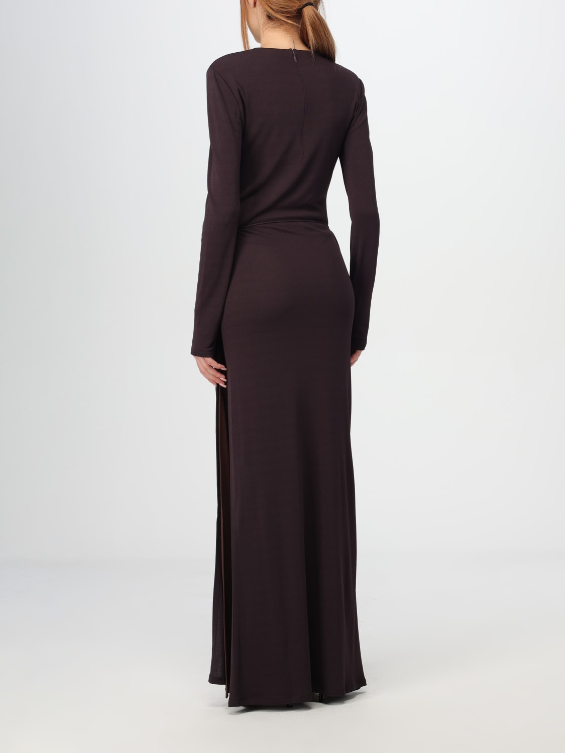 Giglio Abito lungo Fendi in jersey stretch Super sconto