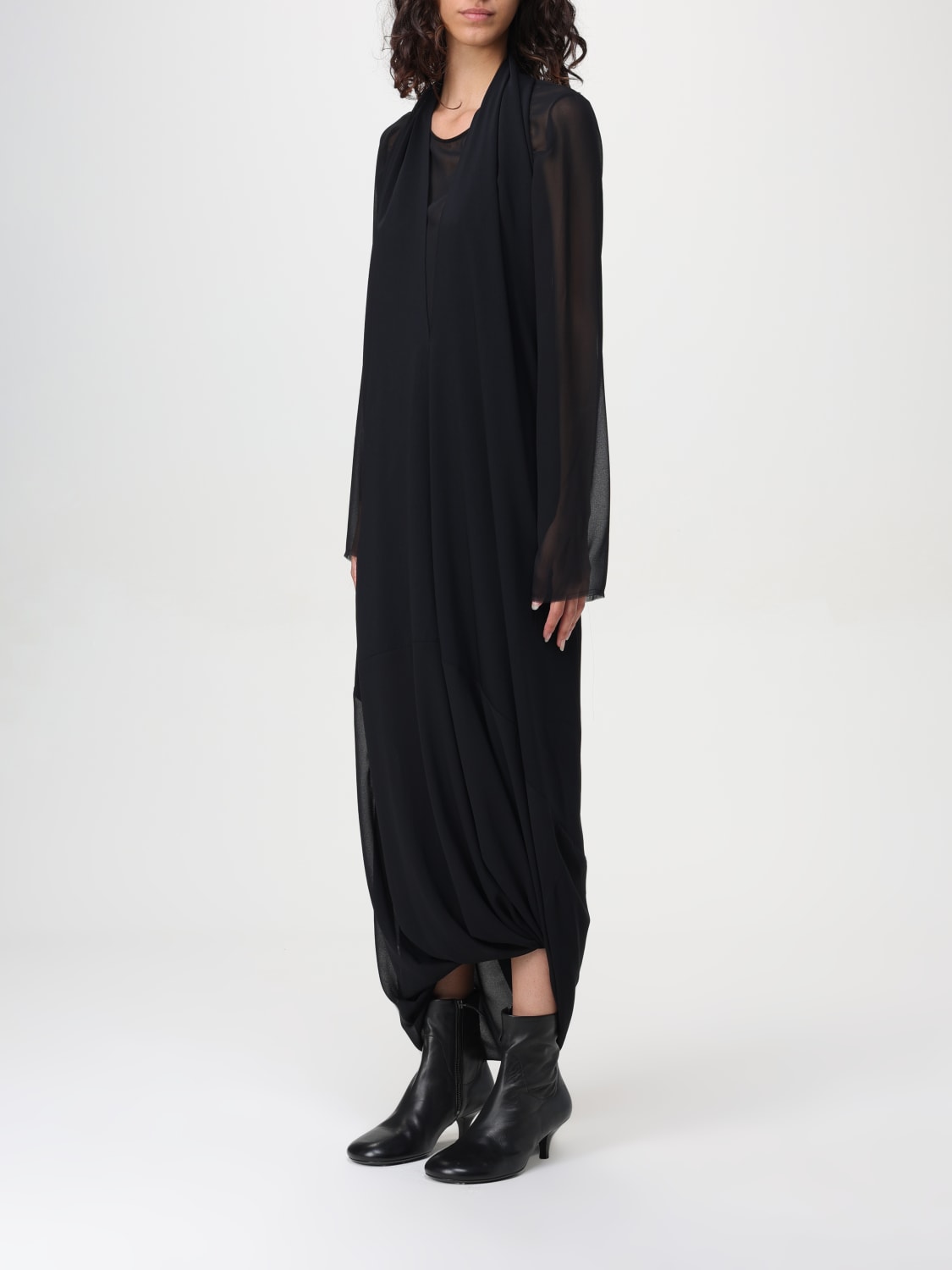 Giglio Abito drappeggiato Mm6 Maison Margiela 50% di sconto con spedizione gratuita