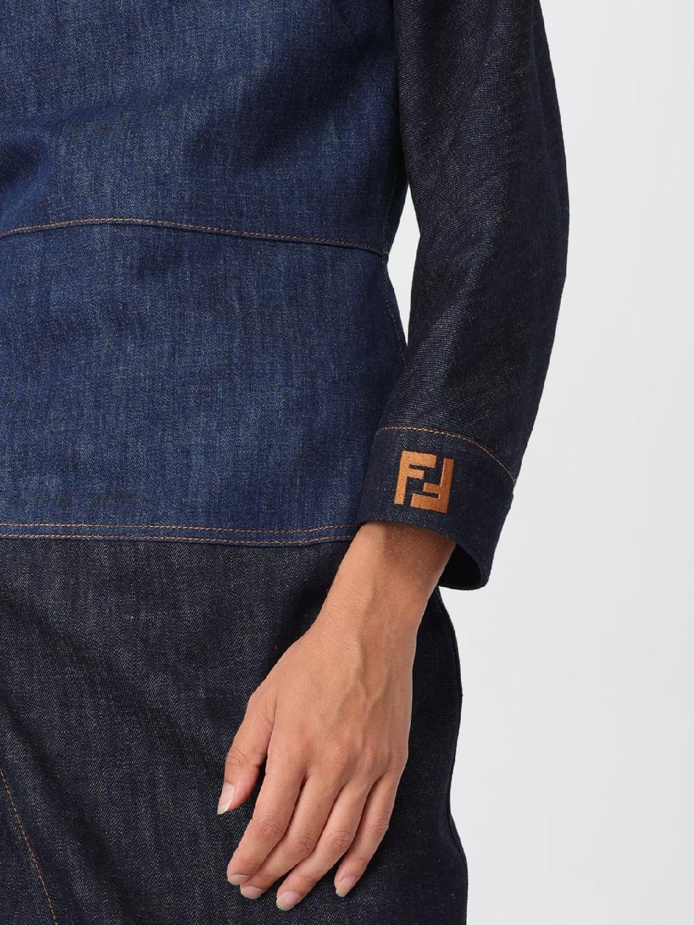 Giglio Abito di jeans Fendi Trasporto libero internazionale