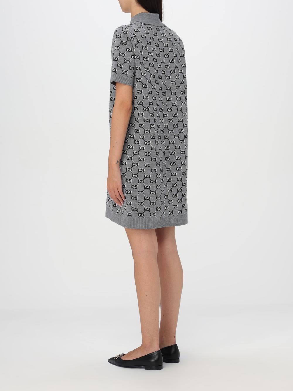 Giglio Abito Gucci in lana jacquard Consegna Veloce