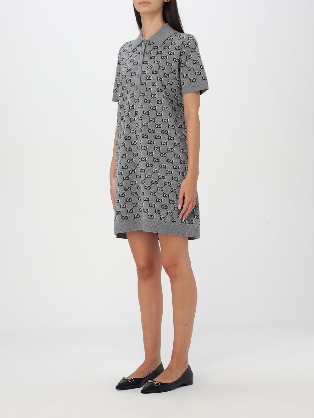 Giglio Abito Gucci in lana jacquard Consegna Veloce