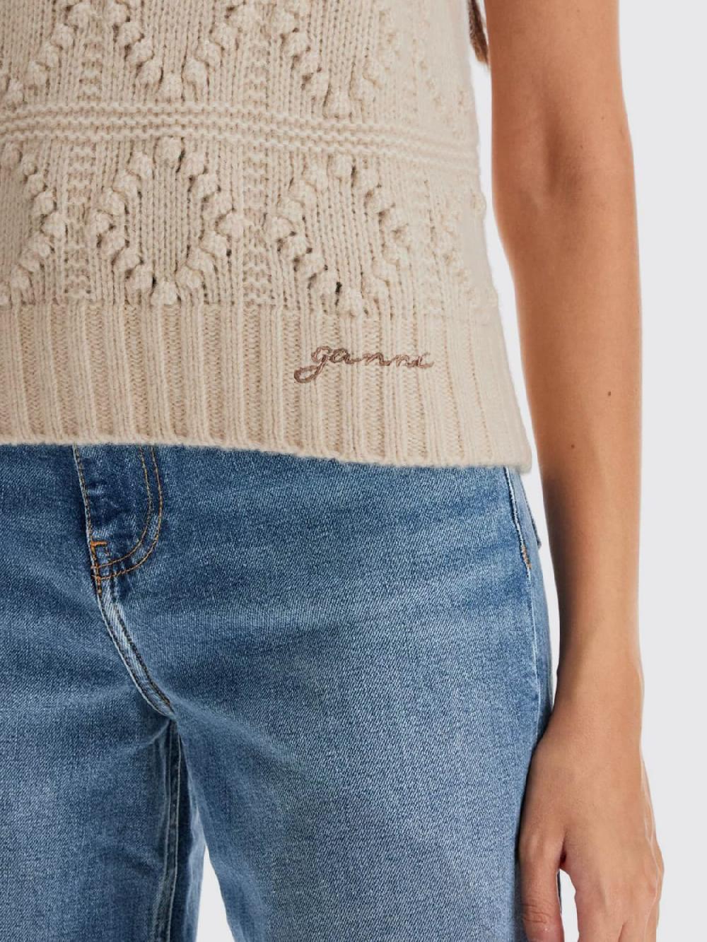 Giglio Maglia in misto lana Ganni Promozione Limitata