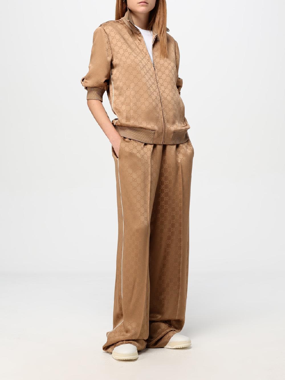 Giglio Pantalone Gucci in misto viscosa Vendite Flash