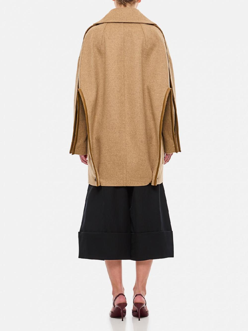 Giglio Cappotto doppiopetto Bottega Veneta in lana Shopping online