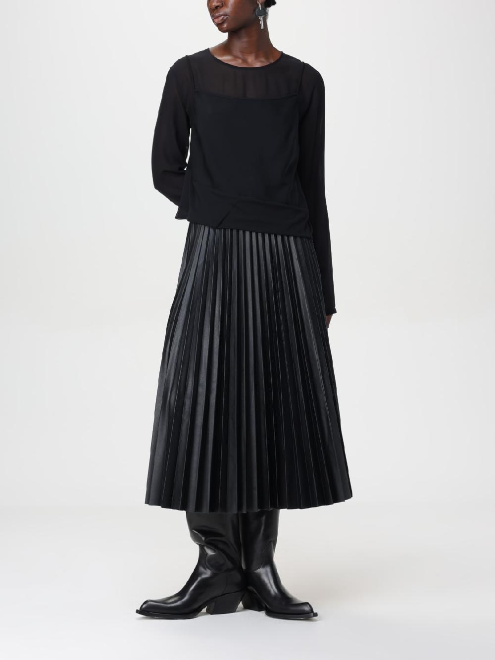 Giglio Blusa velata a strati Mm6 Maison Margiela Offerta temporanea
