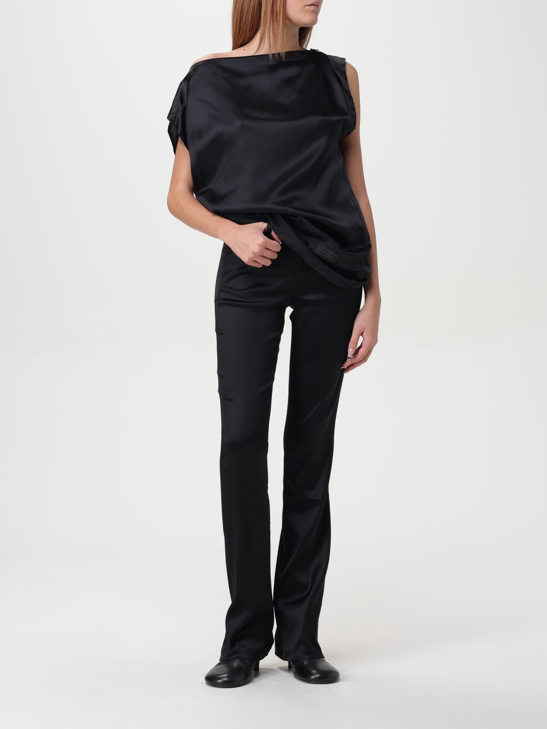Giglio Blusa MM6 Maison Margiela in viscosa Offerte esclusive