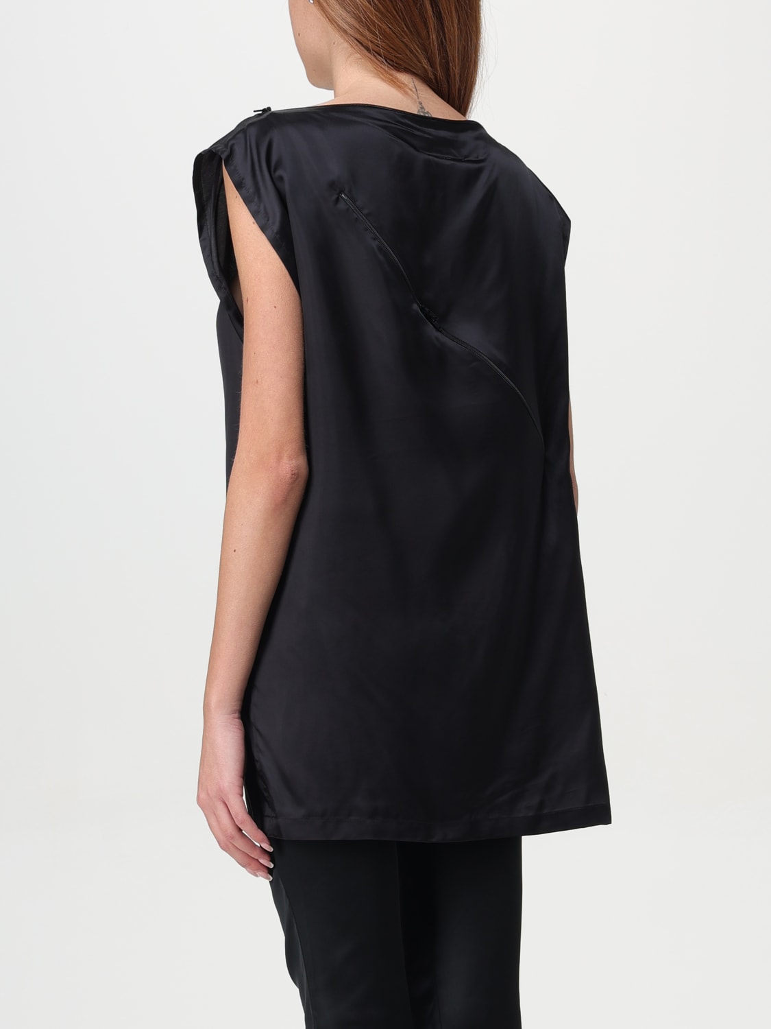 Giglio Blusa MM6 Maison Margiela in viscosa Offerte esclusive