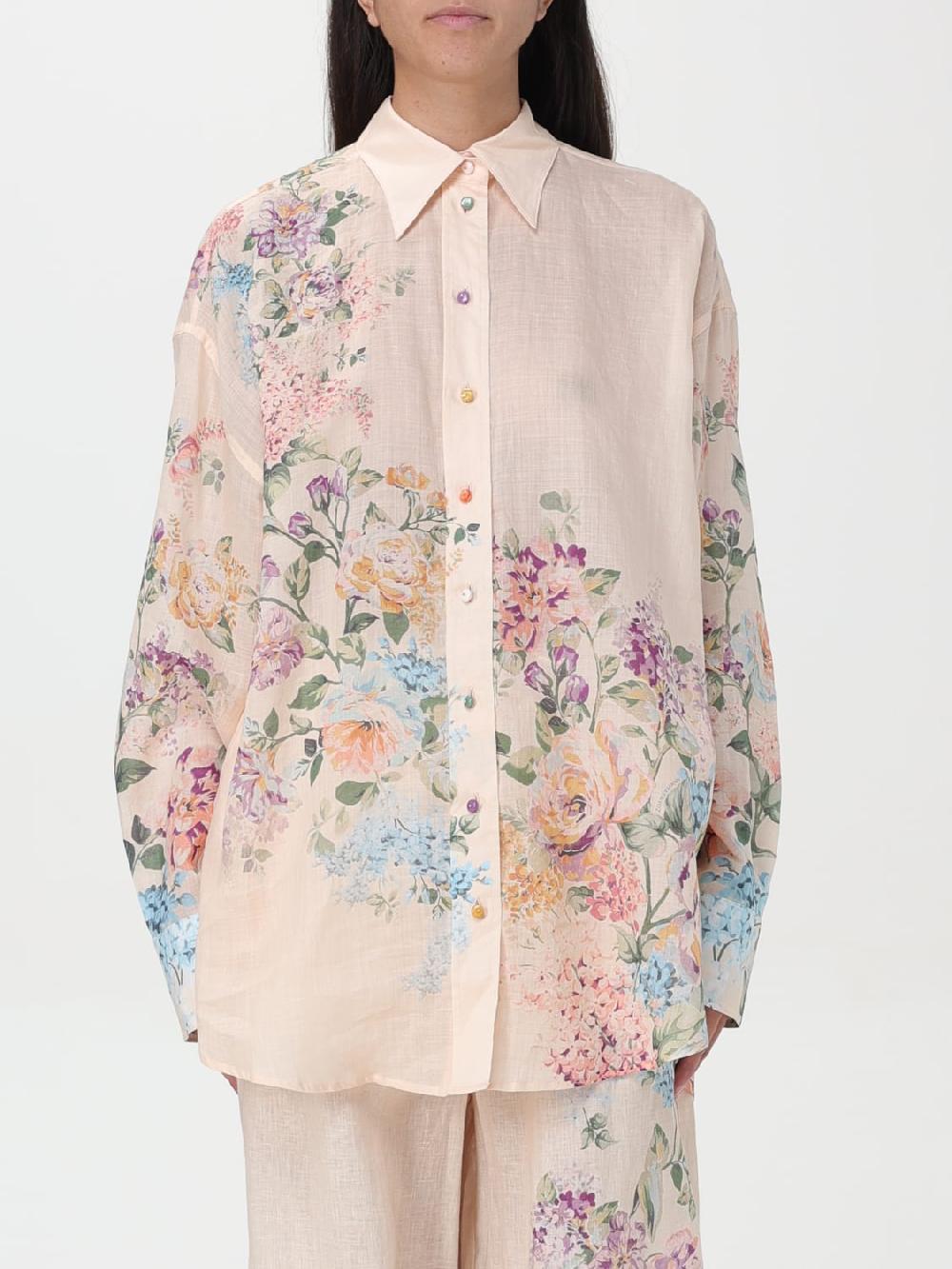 Giglio Camicia Halliday floreale Zimmermann Bestseller