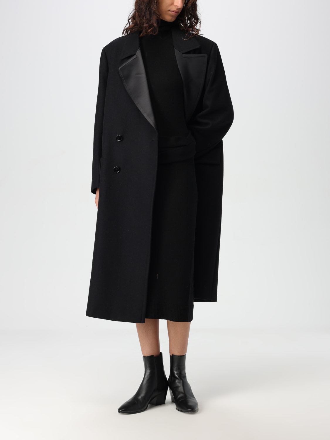 Giglio Cappotto a doppiopetto Mm6 Maison Margiela Rilascio limitato