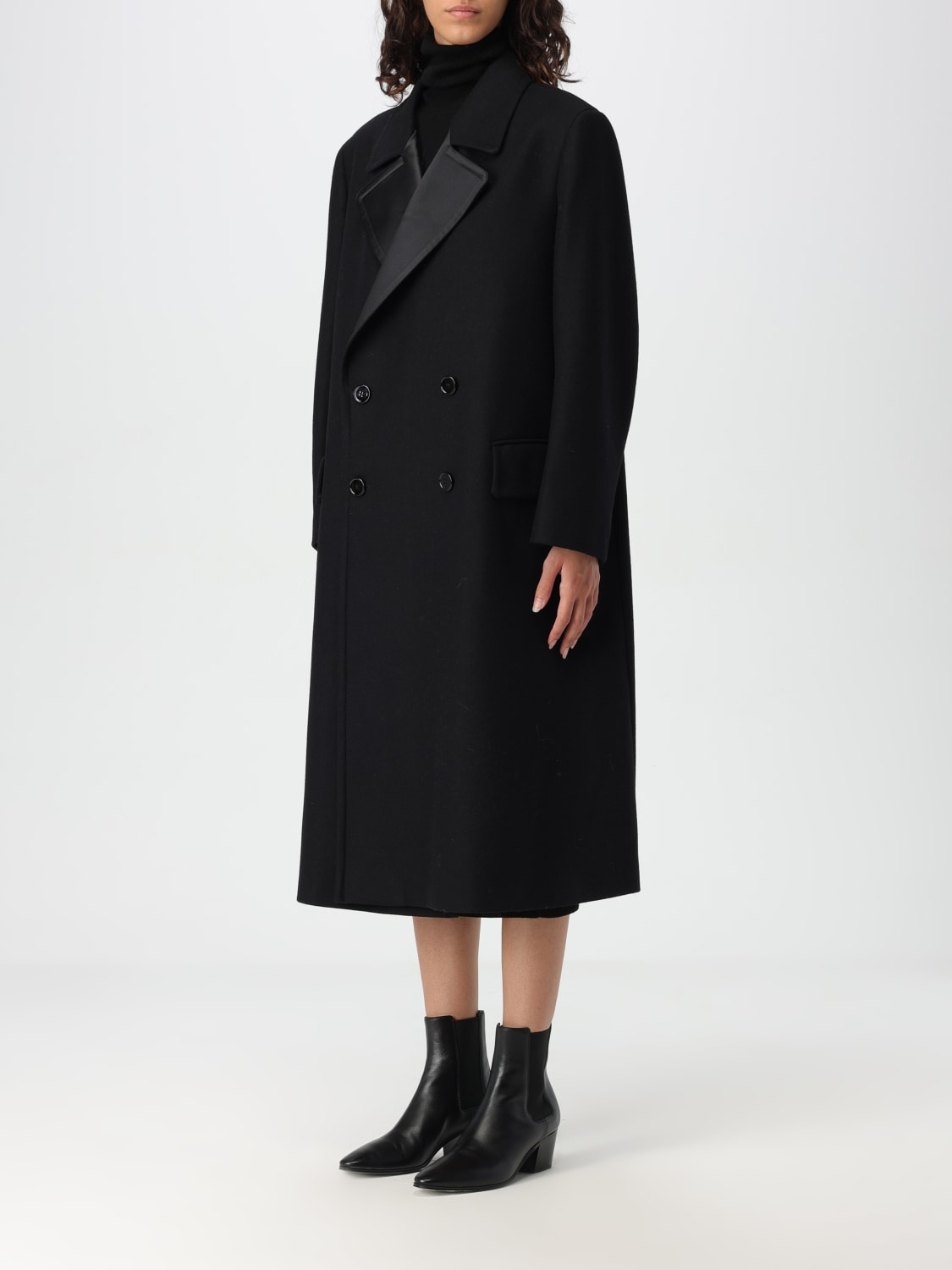 Giglio Cappotto a doppiopetto Mm6 Maison Margiela Rilascio limitato