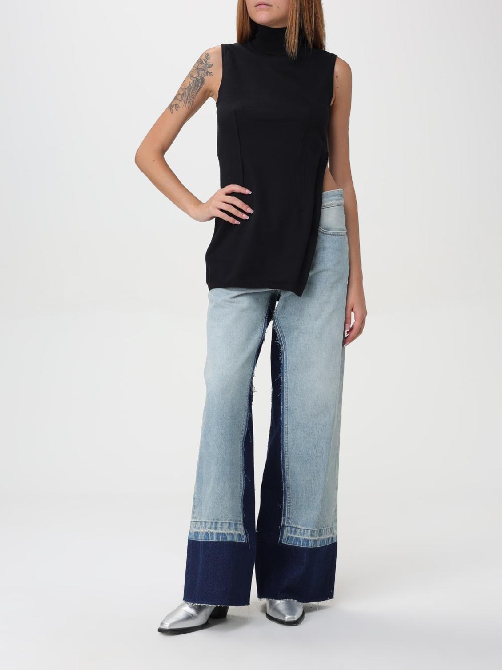 Giglio Top asimmetrico Mm6 Maison Margiela Promozione temporanea