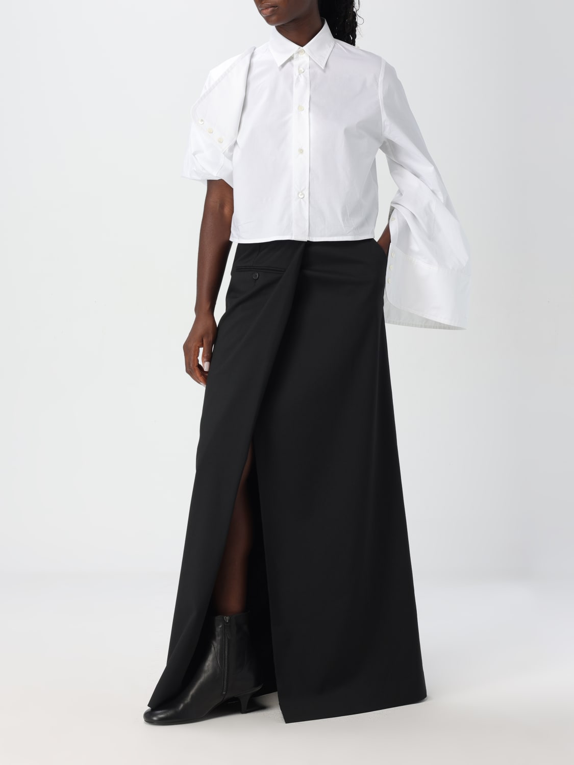 Giglio Gonna MM6 Maison Margiela in misto viscosa Fino al 65% di sconto