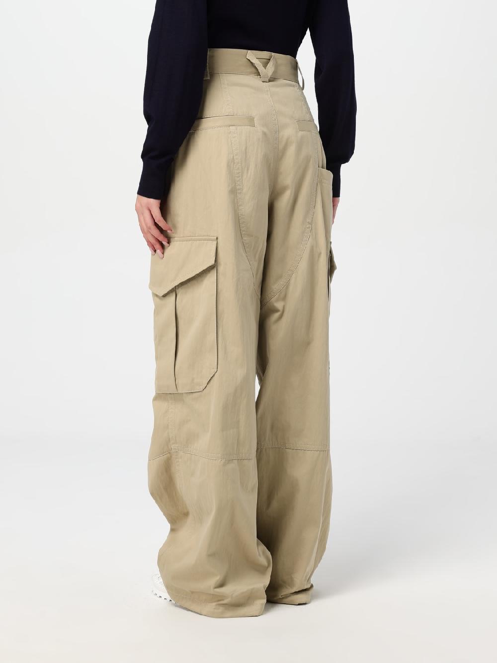 Giglio Pantalone cargo Bottega Veneta in misto cotone Fino al 55% di sconto