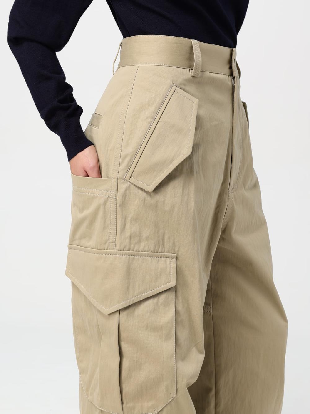 Giglio Pantalone cargo Bottega Veneta in misto cotone Fino al 55% di sconto