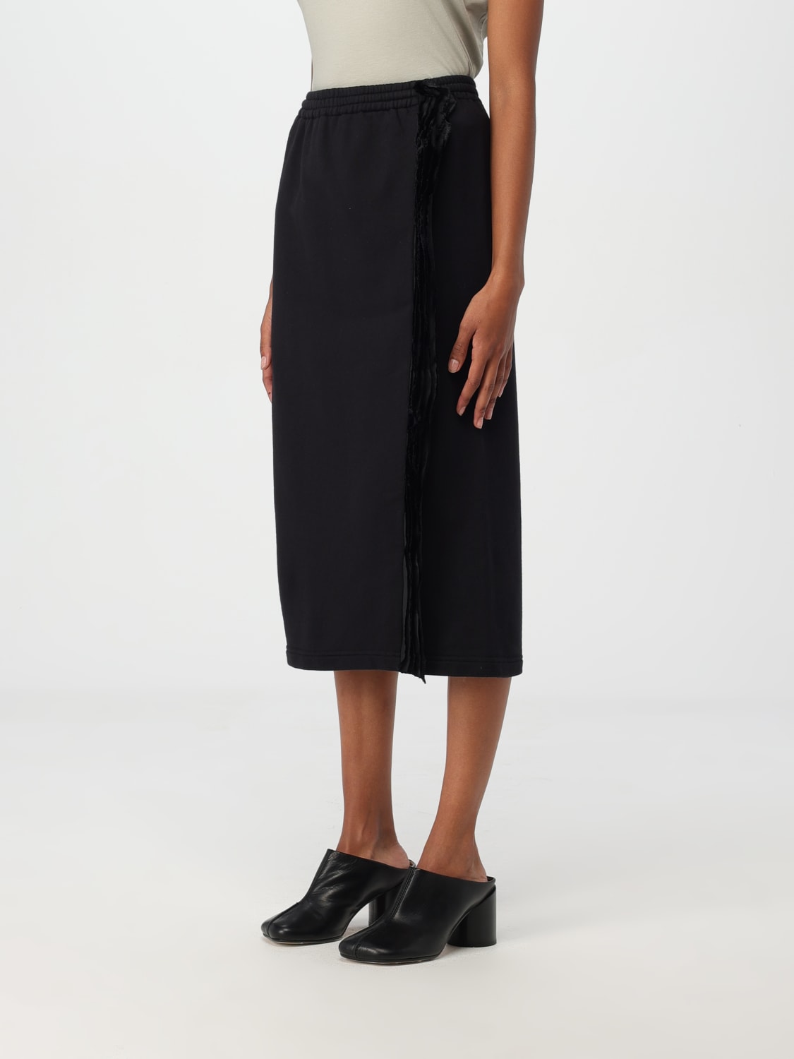 Giglio Gonna MM6 Maison Margiela in cotone stretch Black Friday Prezzi