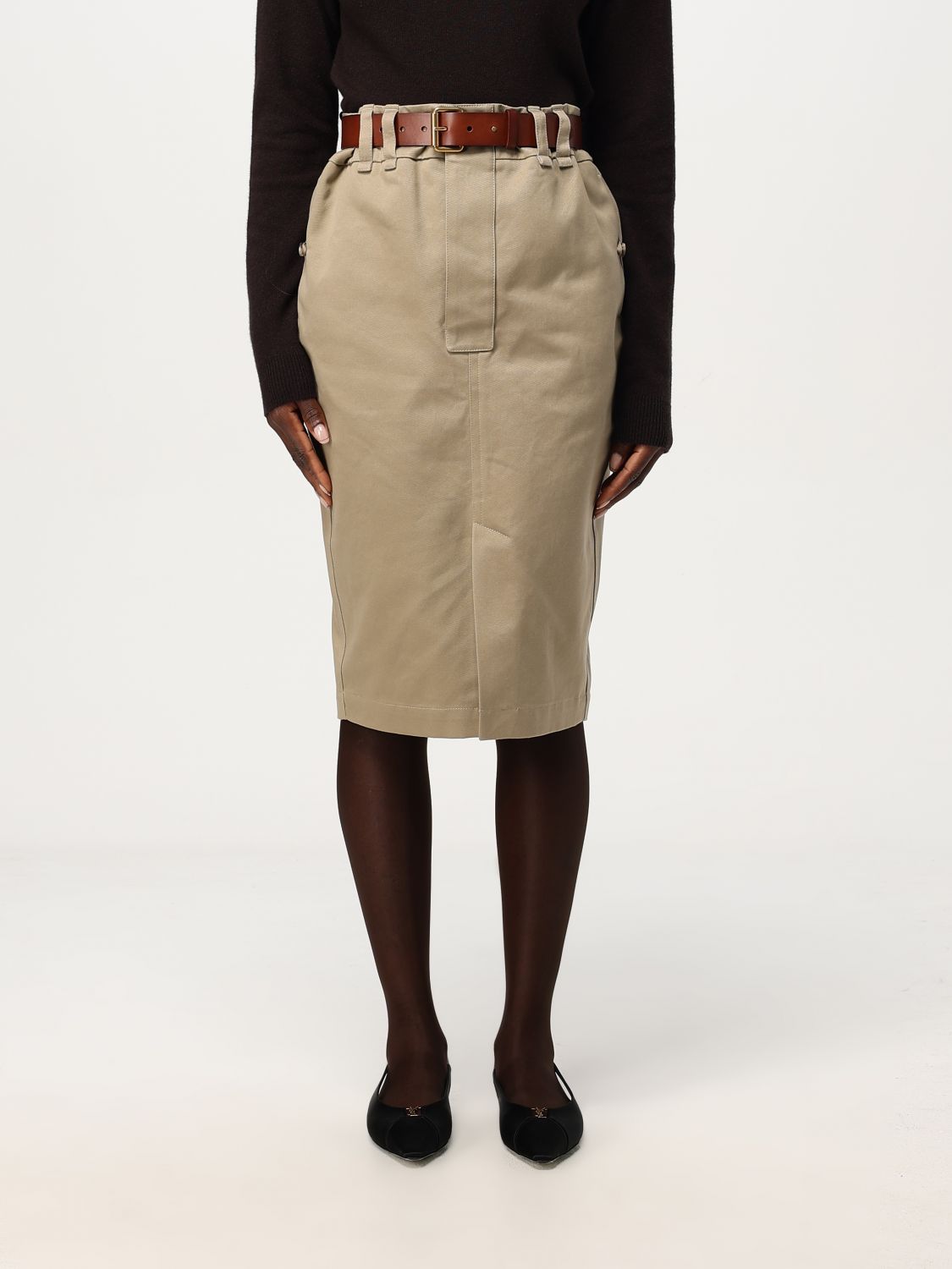 Giglio Gonna Saint Laurent in gabardine Duty-free