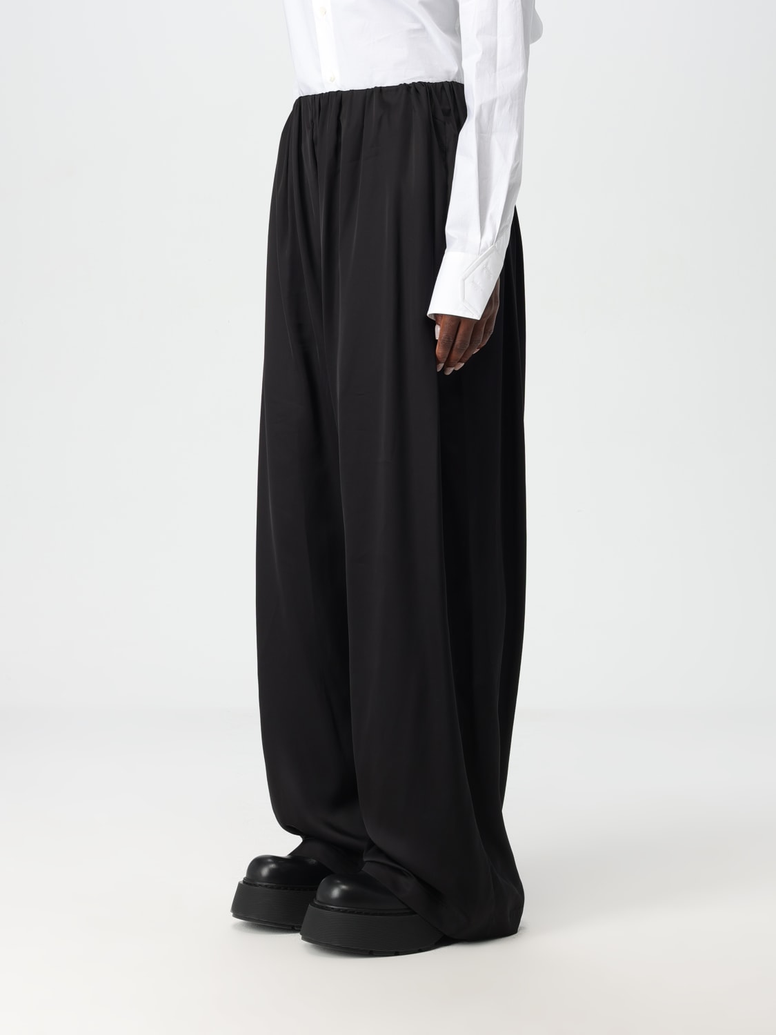 Giglio Pantalone MM6 Maison Margiela in viscosa Shopping Online