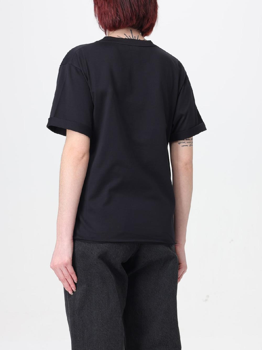 Giglio T-shirt basic Saint Laurent con logo Affare Del Giorno