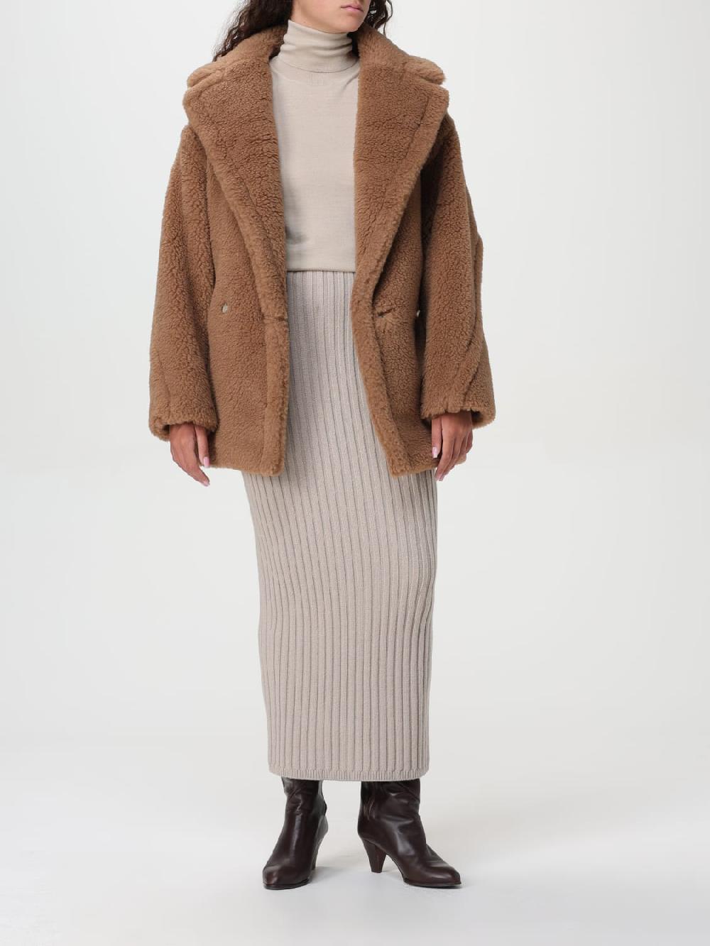 Giglio Cappotto Teddy Max Mara in lana di cammello Prezzo Ridotto