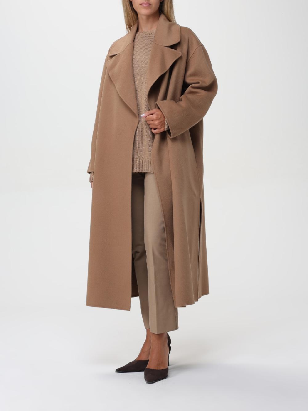 Giglio Cappotto a vestaglia in lana vergine Max Mara Outlet