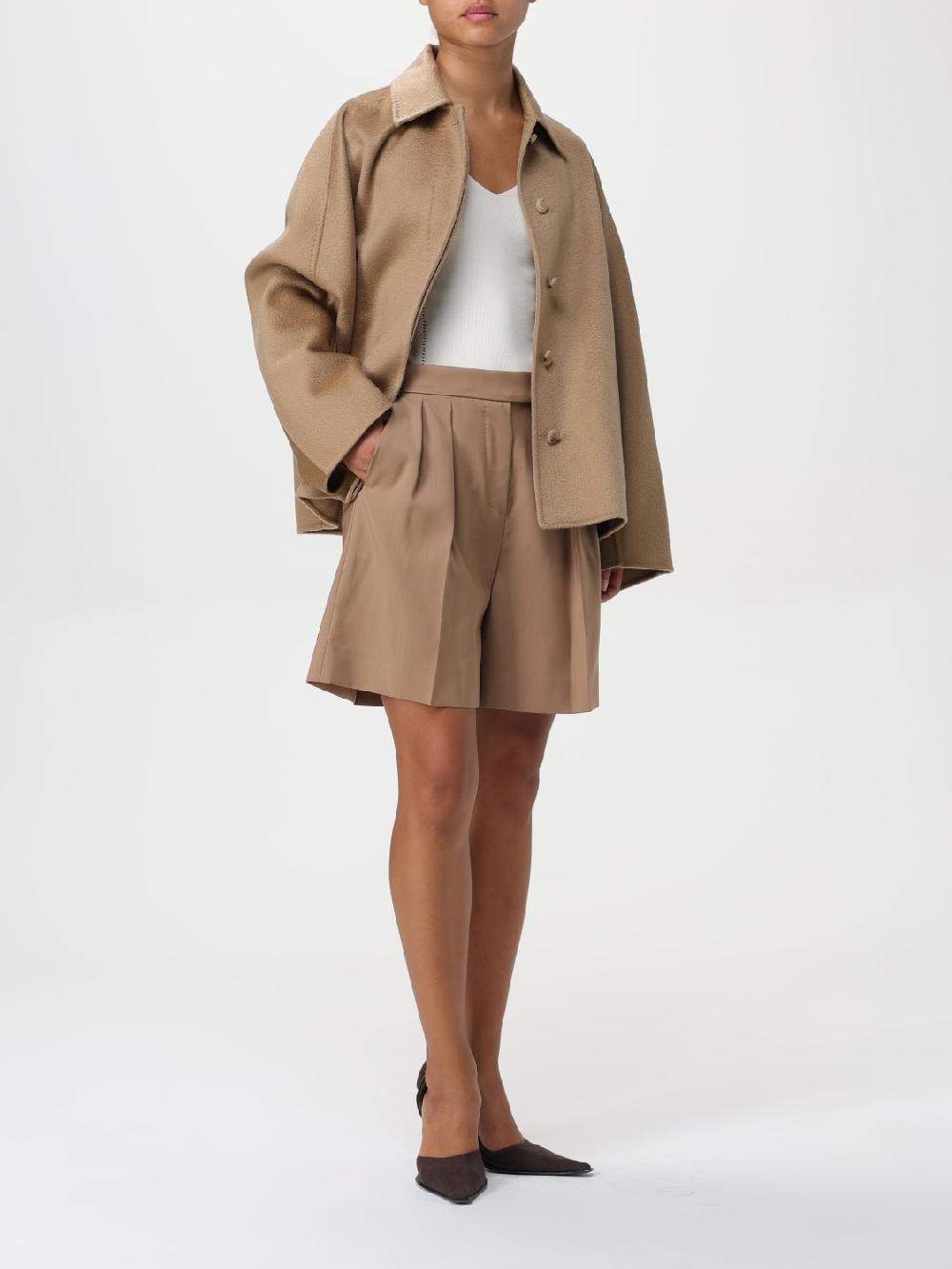 Giglio Cappotto corto in cashmere Max Mara Saldi Di Fabbrica