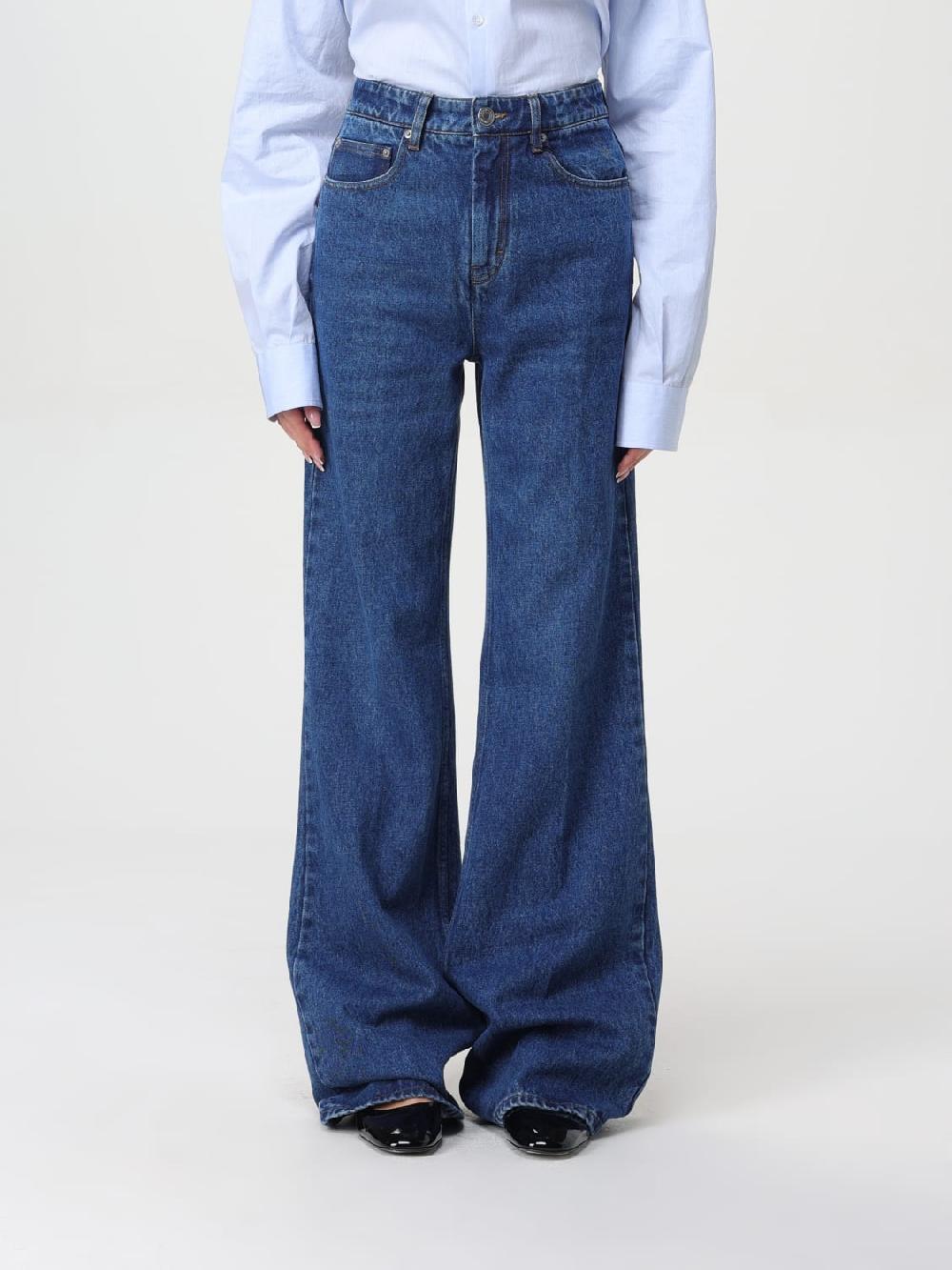 Giglio Jeans Ami Paris in denim di cotone Moda