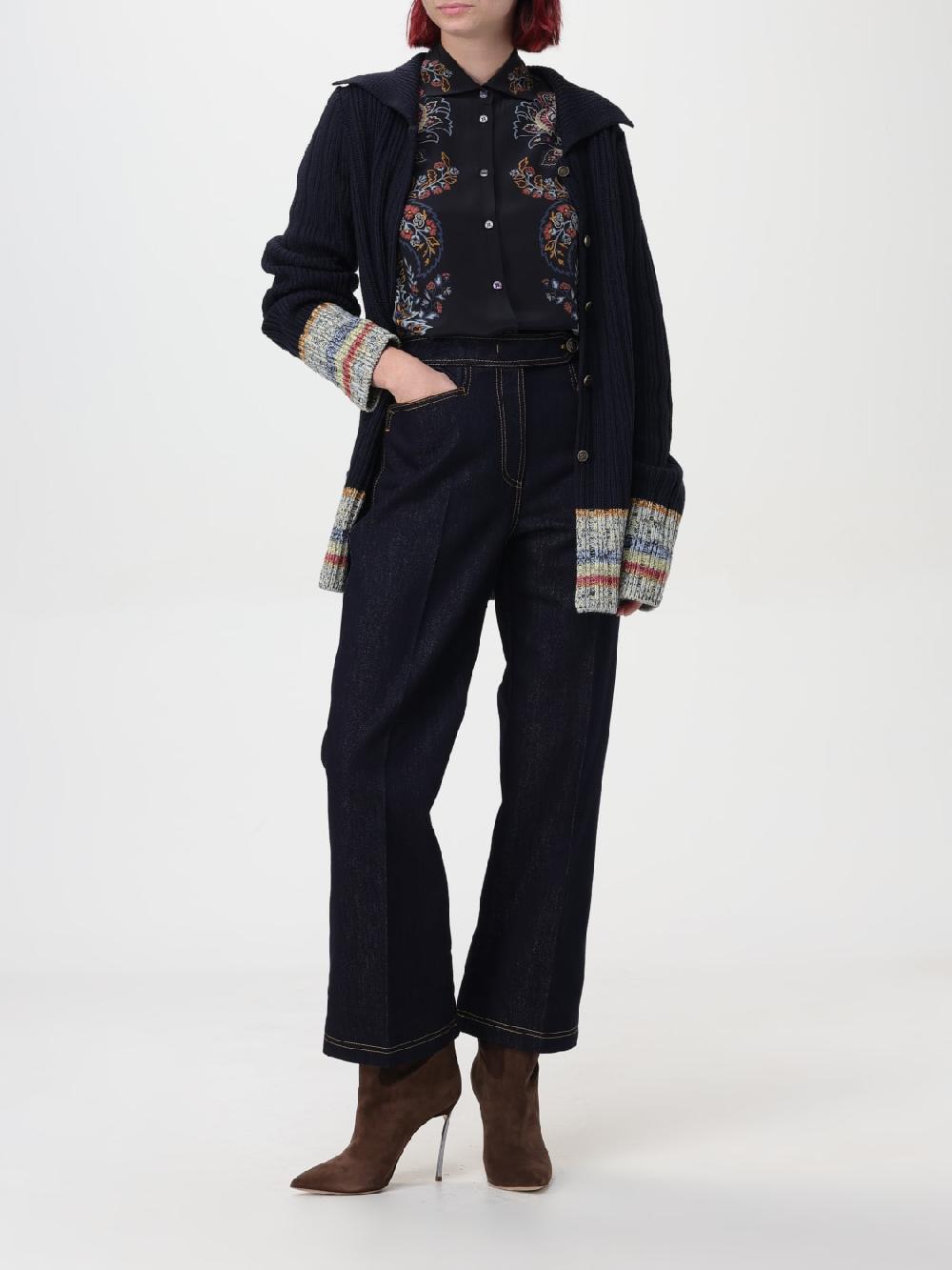 Giglio Jeans Etro in denim di cotone Spedizione gratuita
