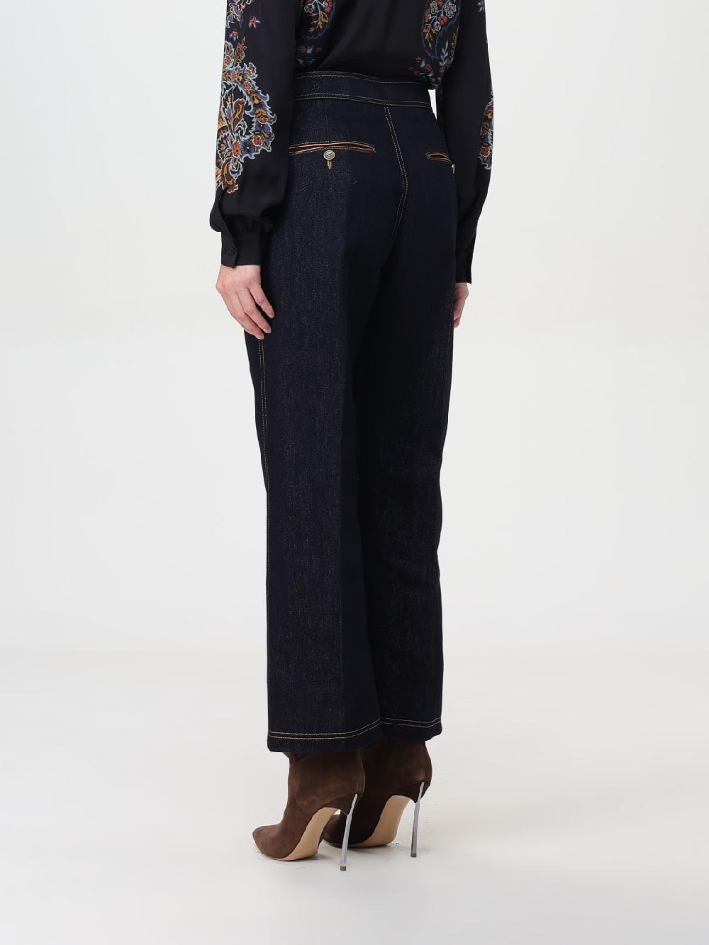 Giglio Jeans Etro in denim di cotone Spedizione gratuita